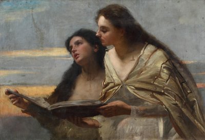 Zwei Frauen von Ivan Tišov